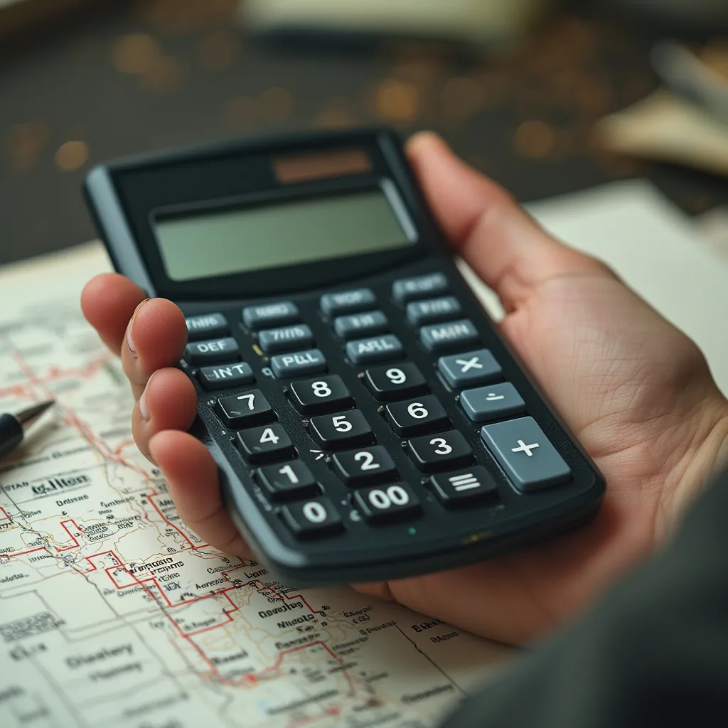 Jeune cadre utilisant le calculateur fiscal sur son ordinateur